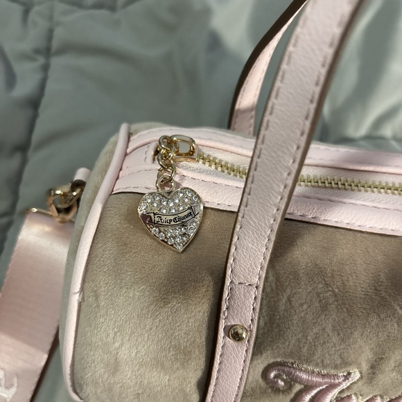 Juicy Couture Mini Bag in Pink and Tan - Picture 2 of 2